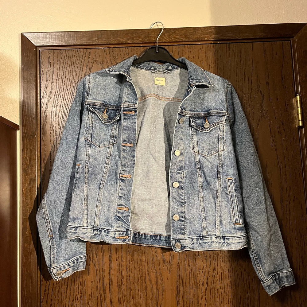 Classic Blue Denim Jacket GAP